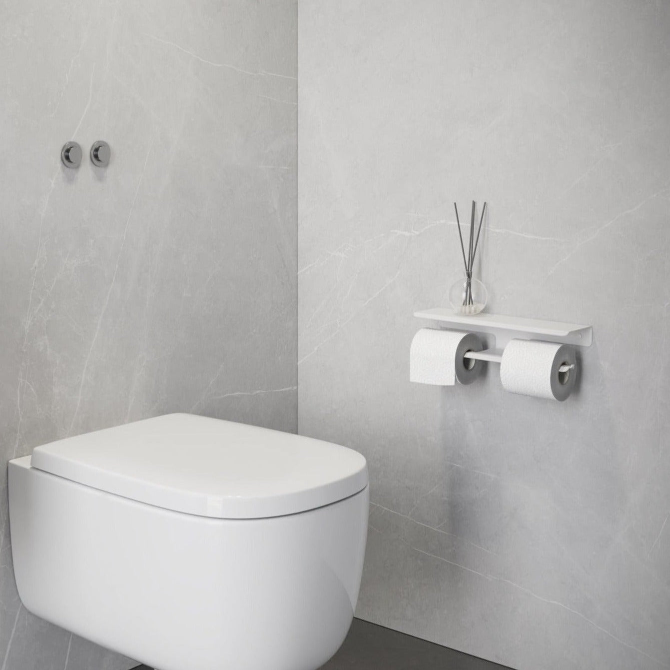 Toilet Paper Holder, Double
