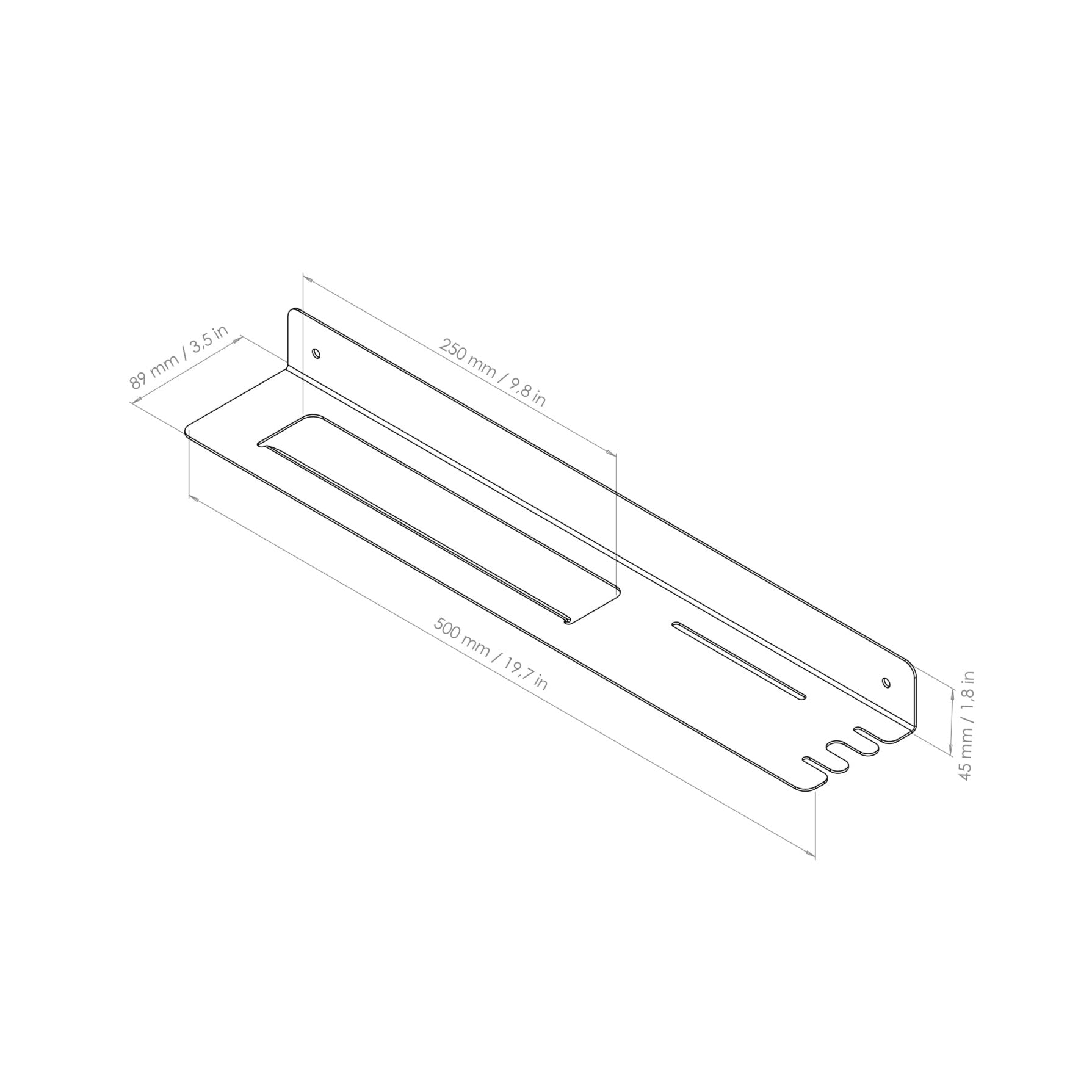 shelf drawing