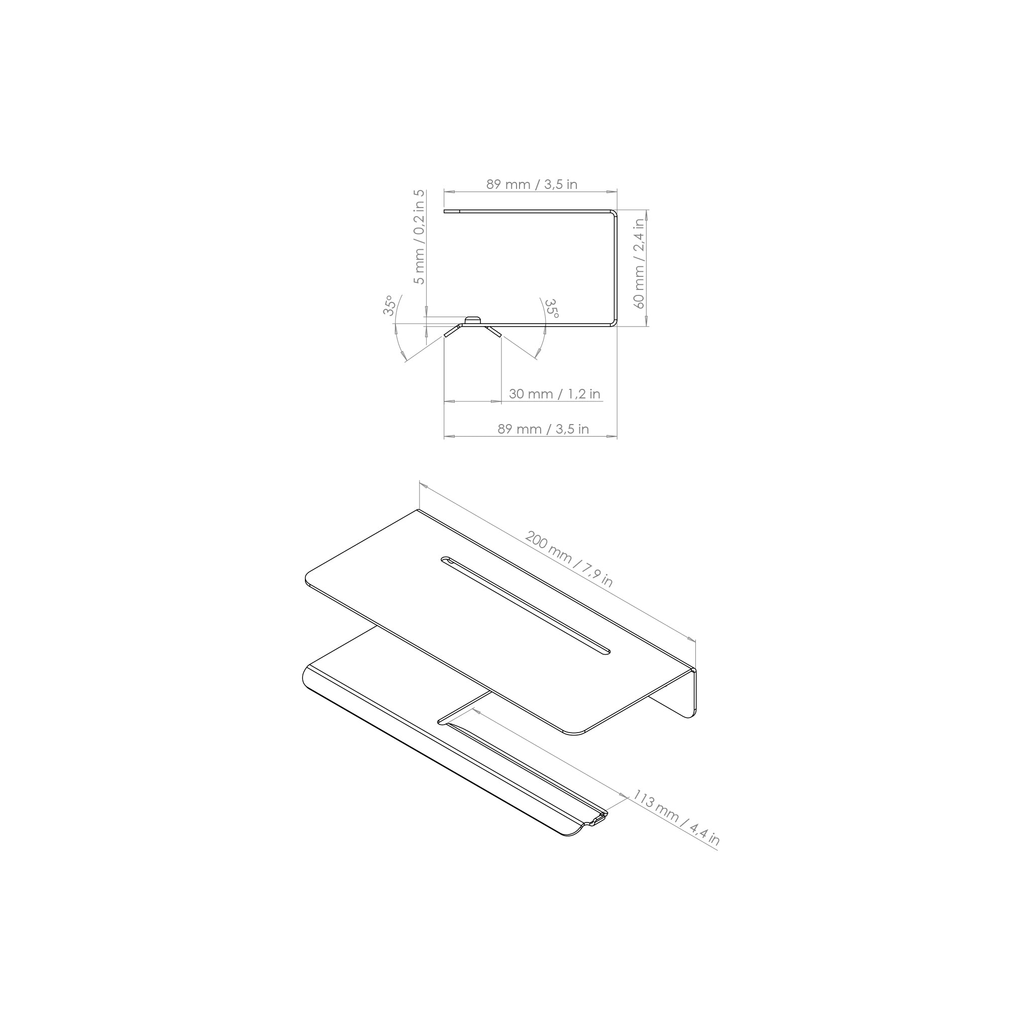 right side metal toilet paper holder drawing