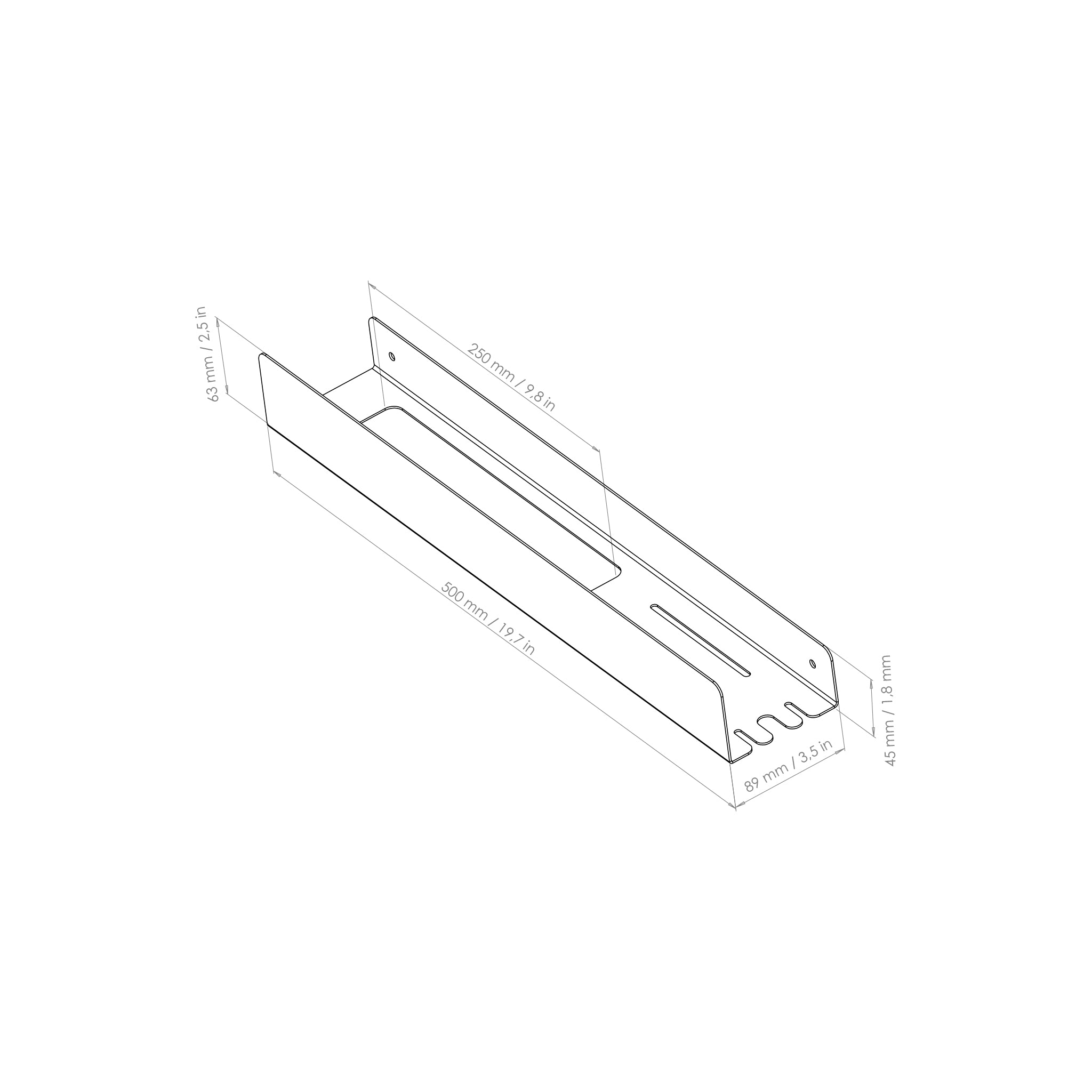 shelf drawing