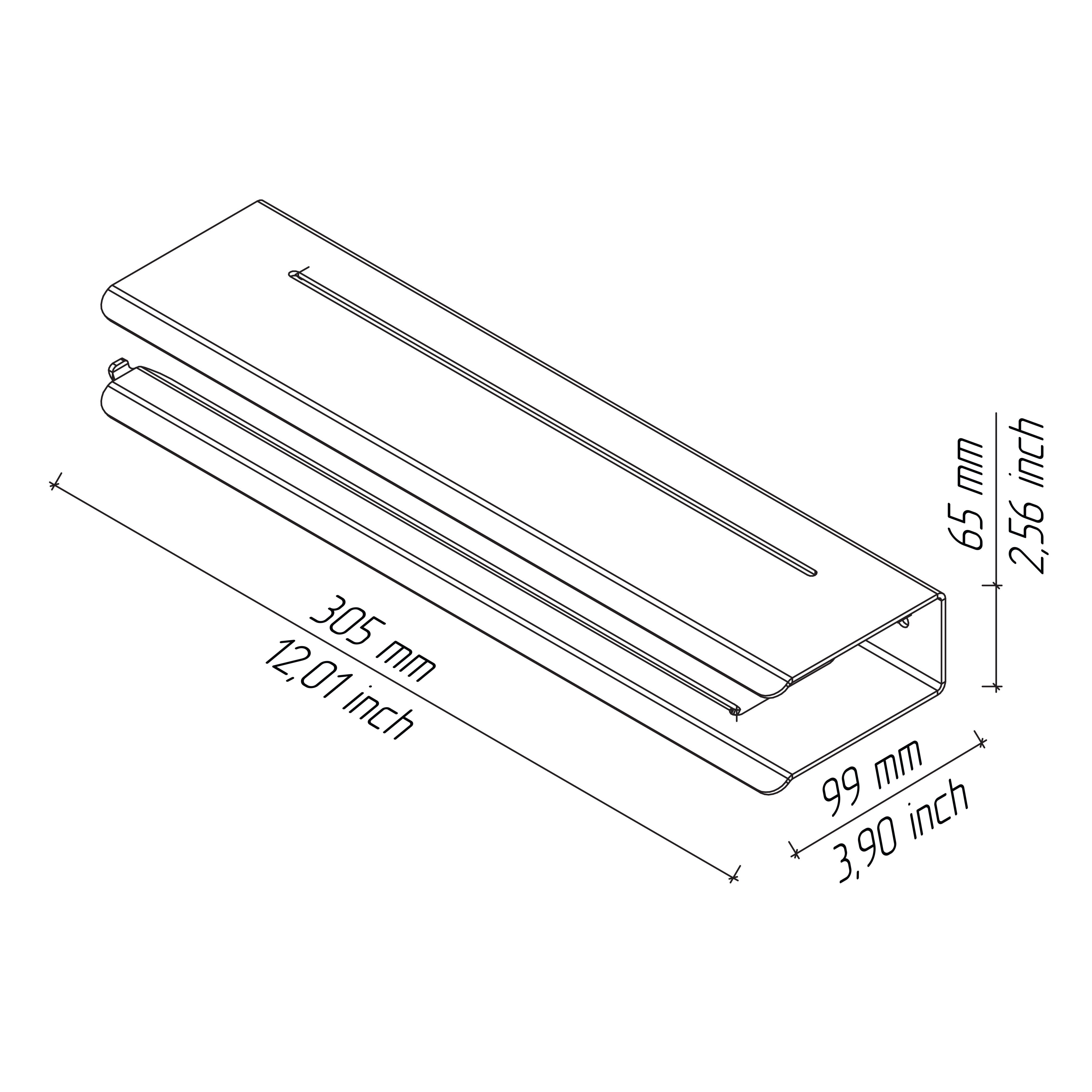 drawing of a paper towel holder