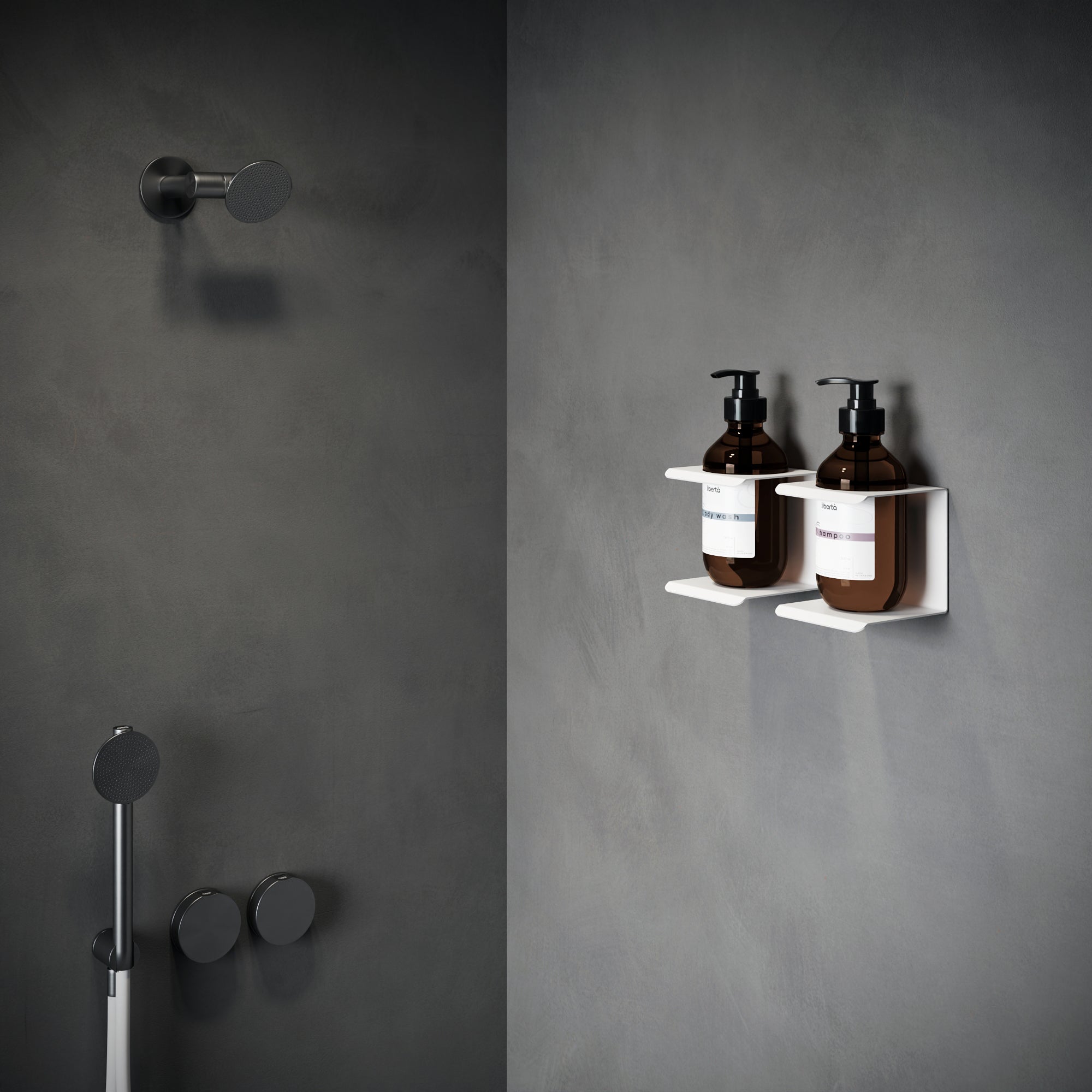 Metal holders for bottle