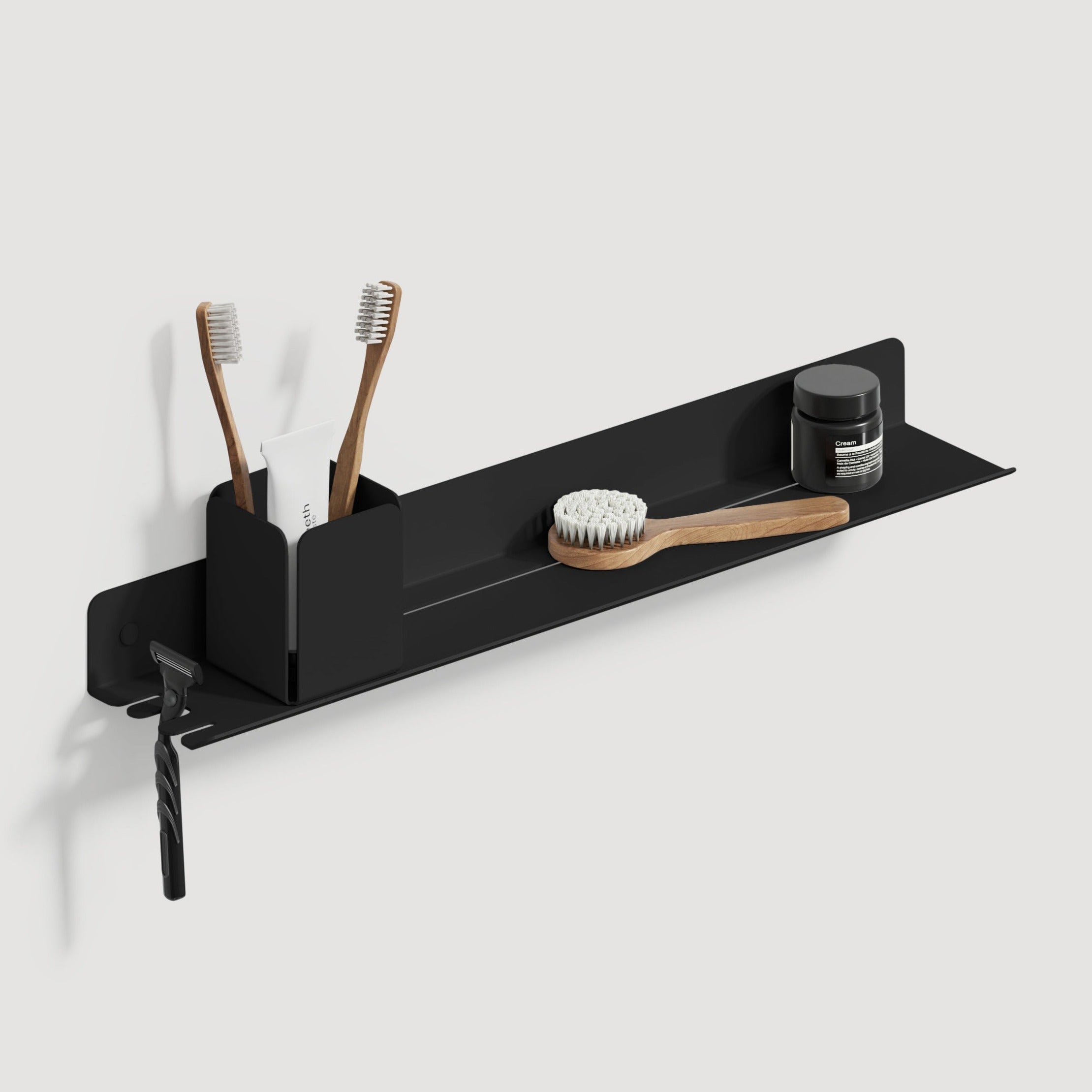 shower shelf for bathroom plain