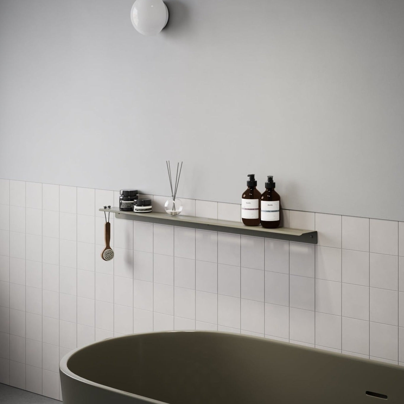 color Shower Shelf