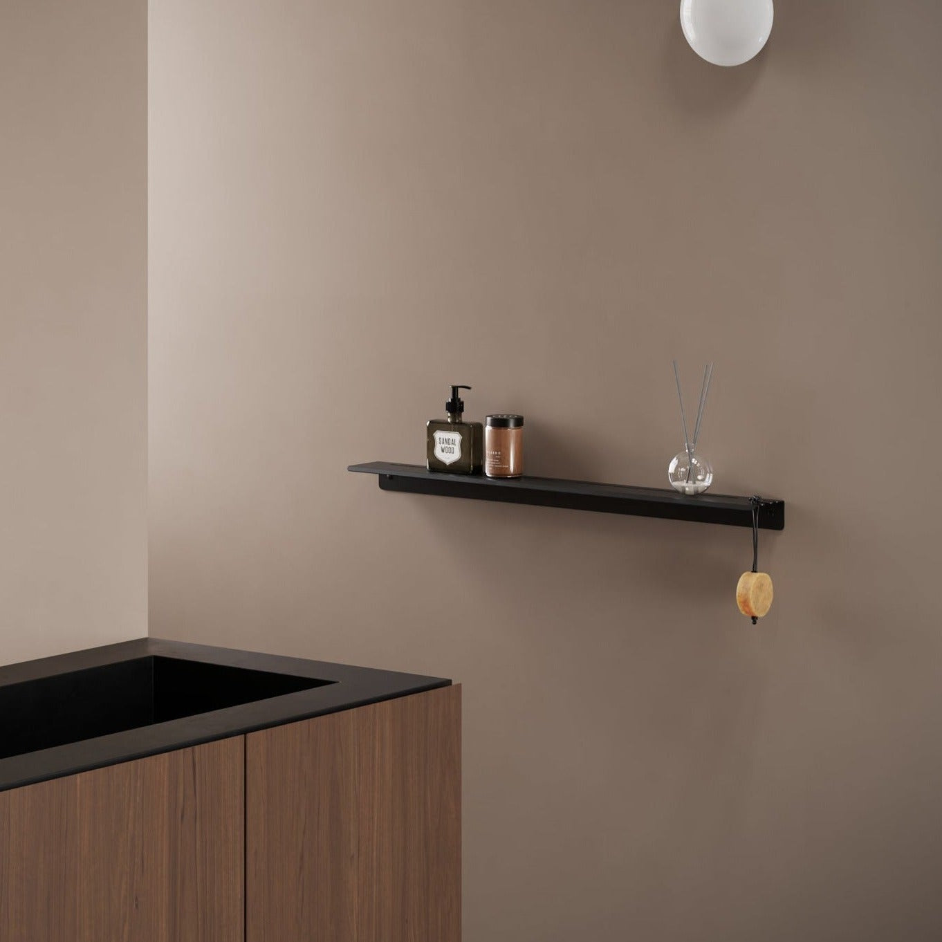 Shower Shelf With Right Hook