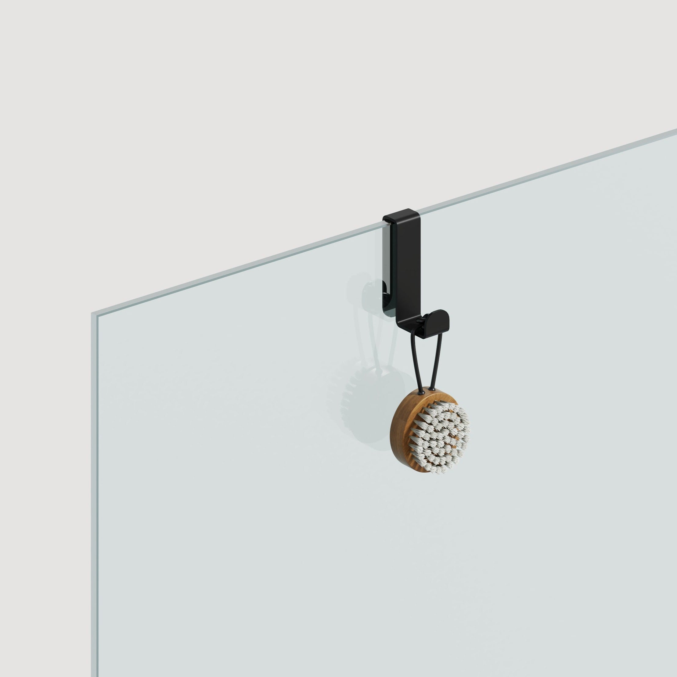 Shower hook black