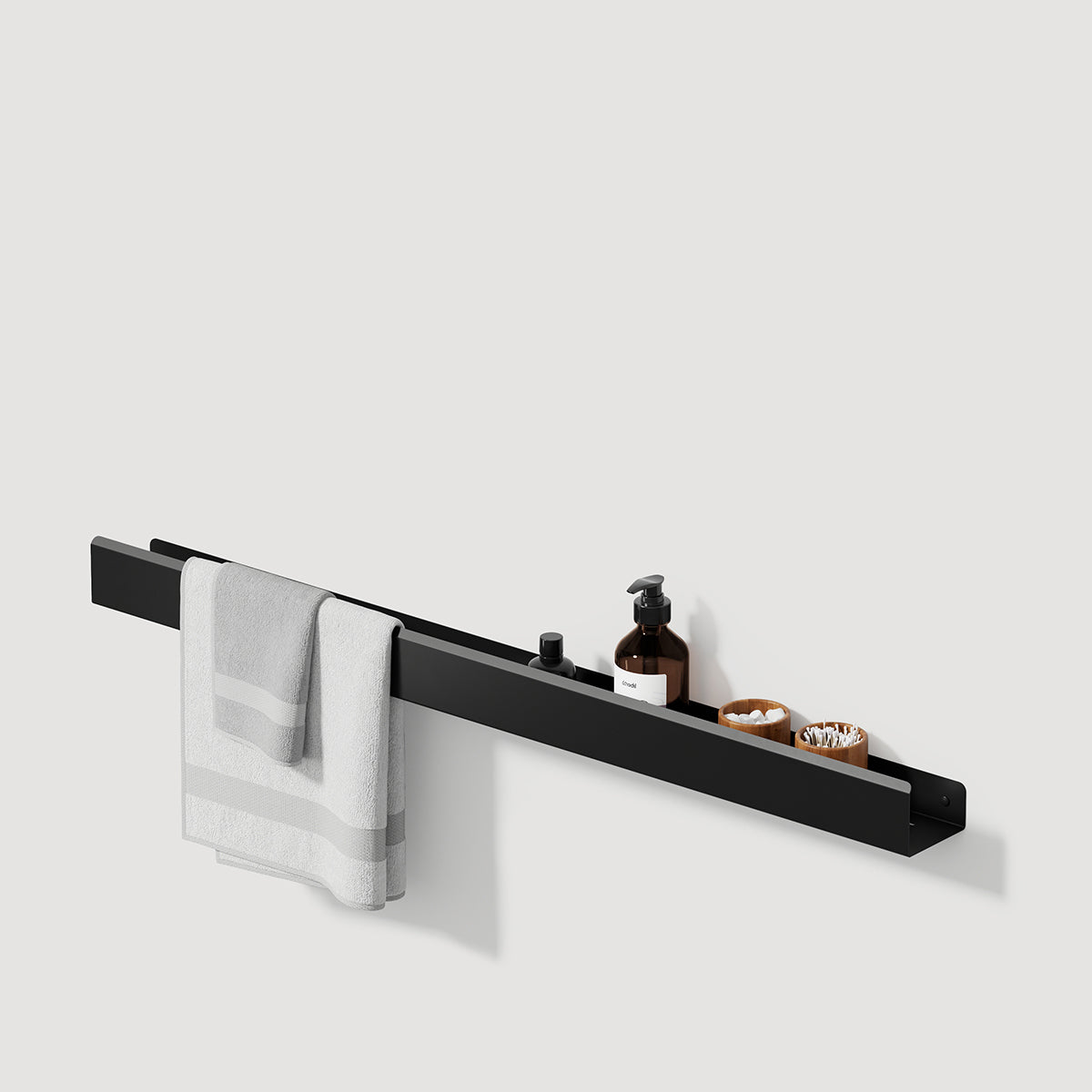 modern towel shelf for bathroom