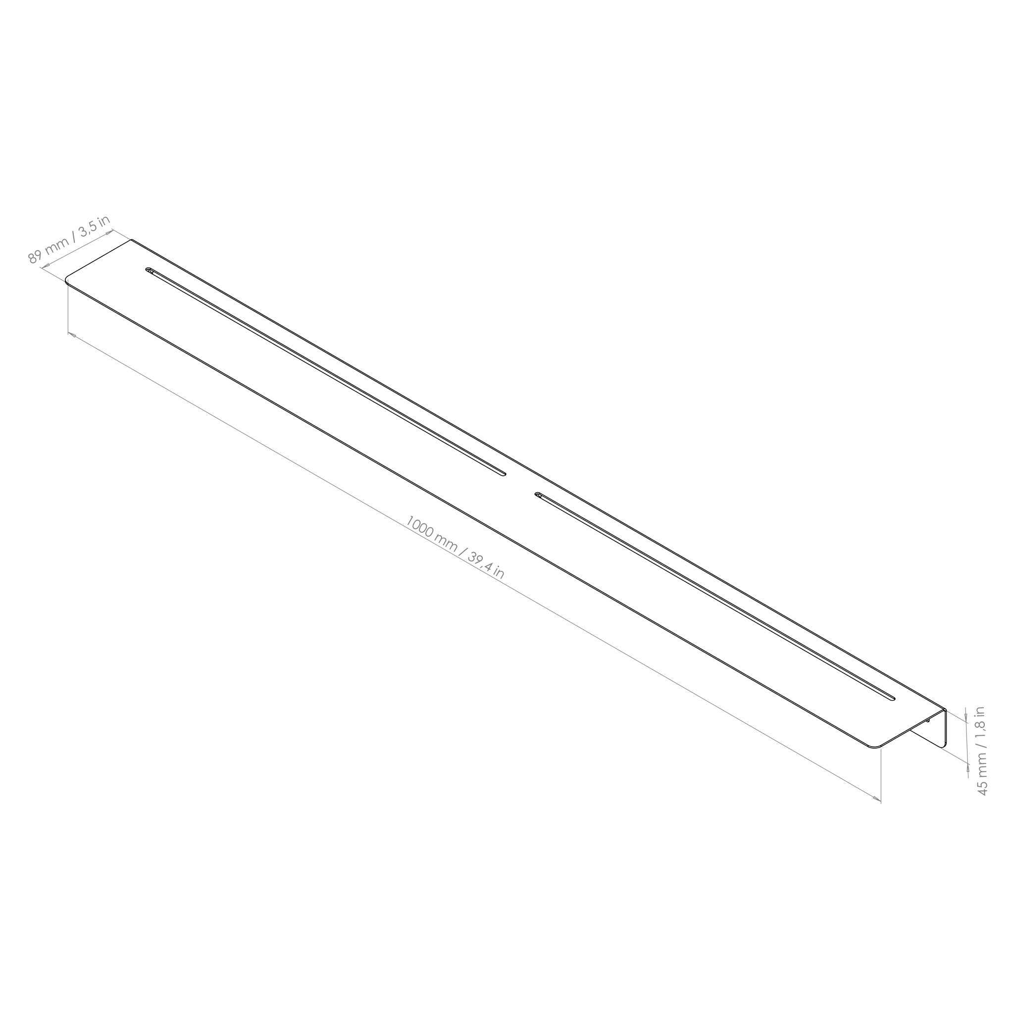 shelf ddrawing 40"