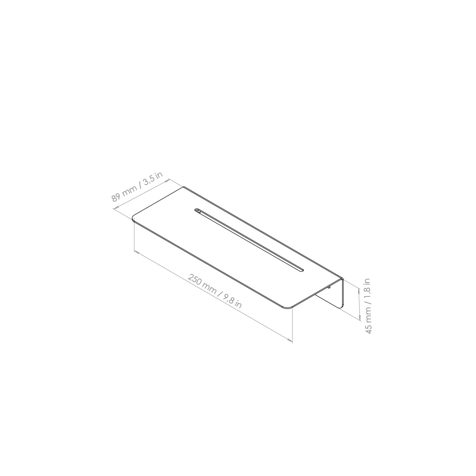 shelf drawing