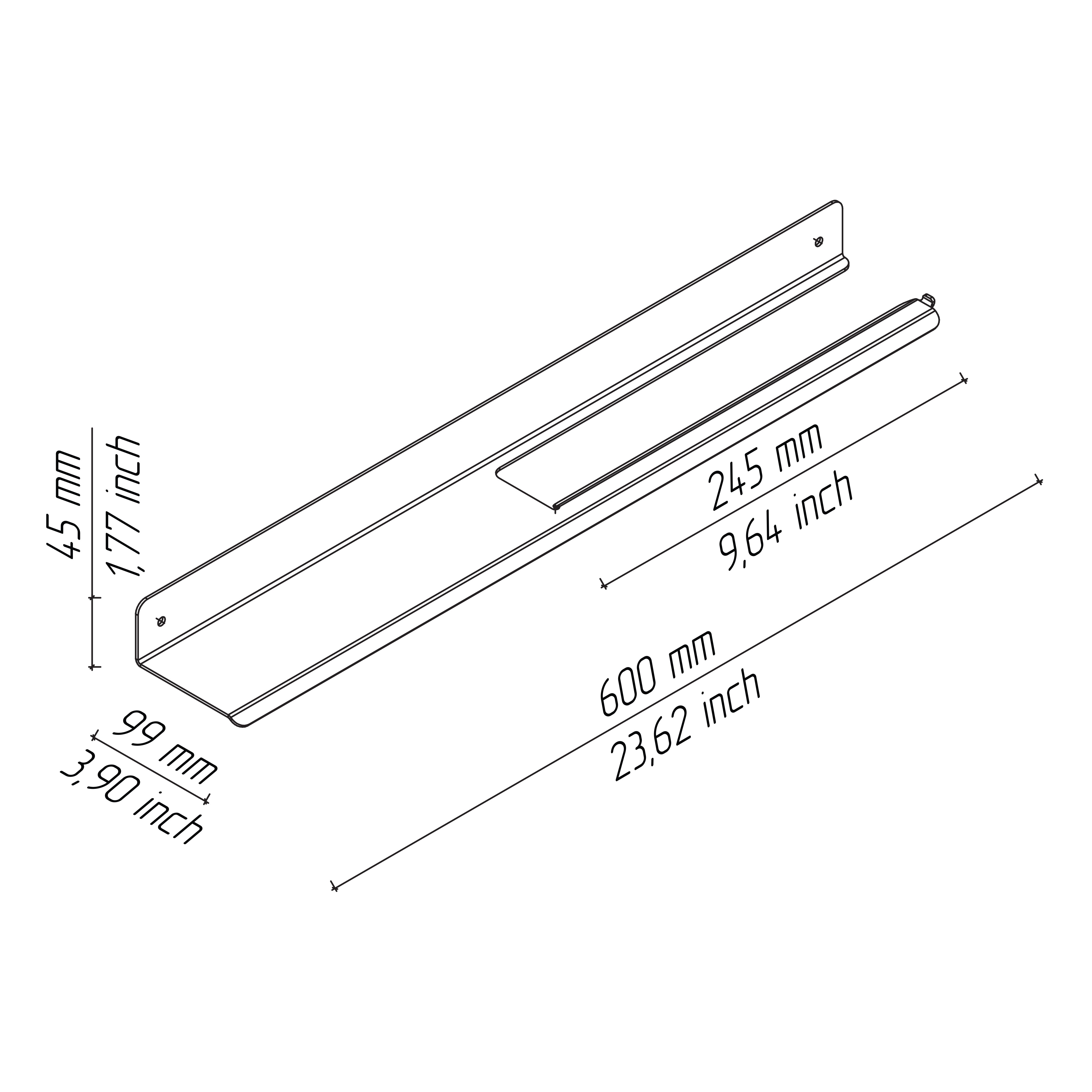 paper towel holder drawing