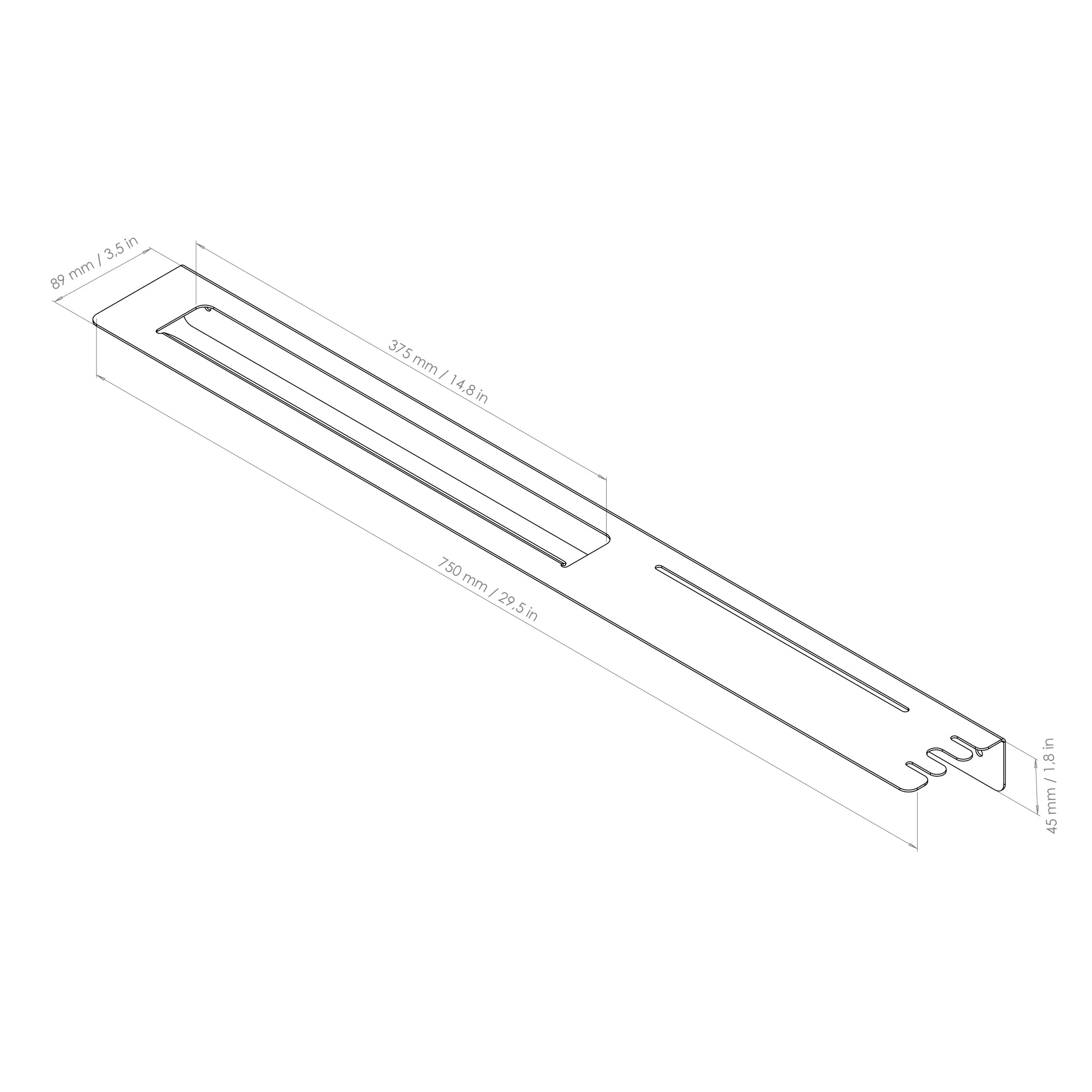 towel rack drawing 