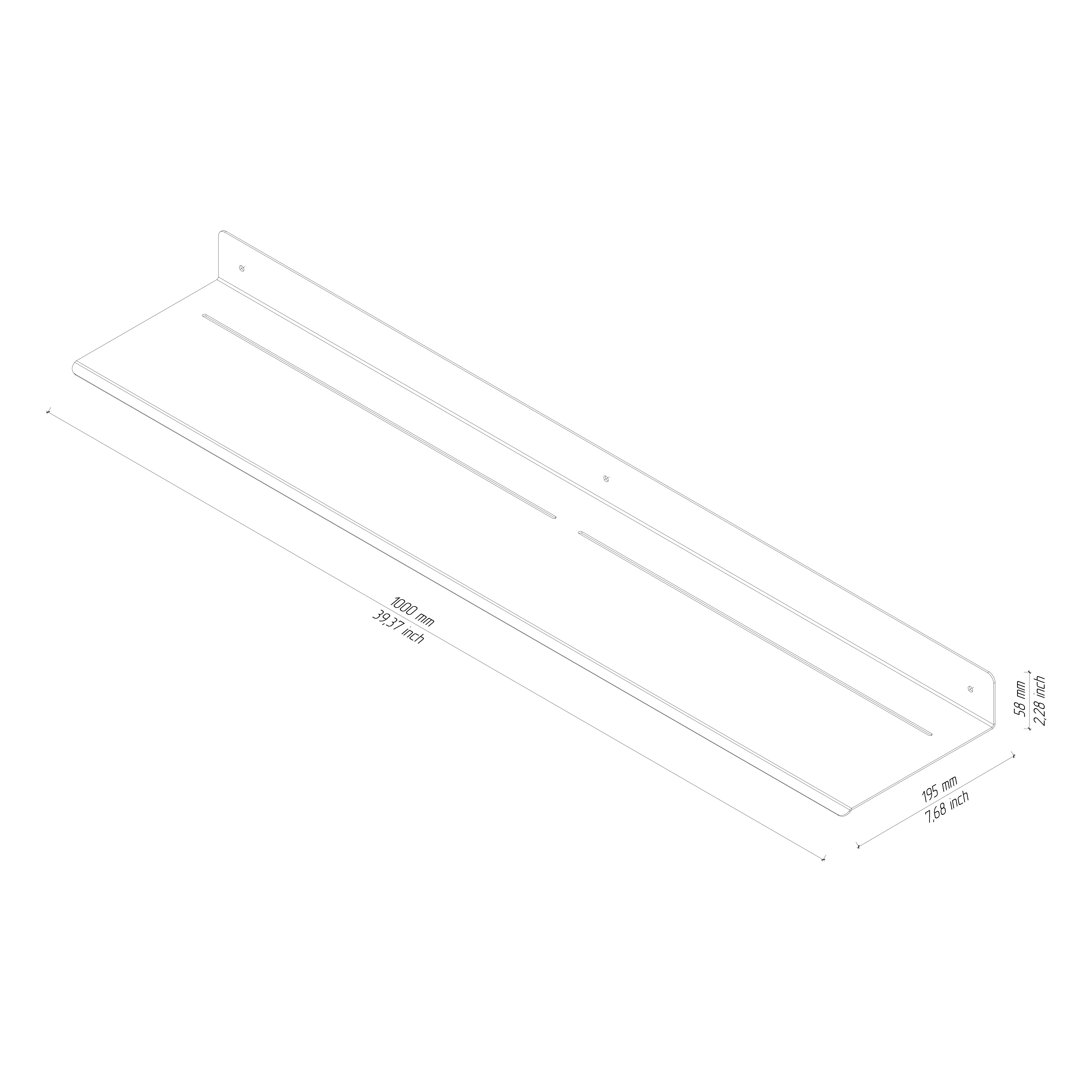 kitchen shelf drawing