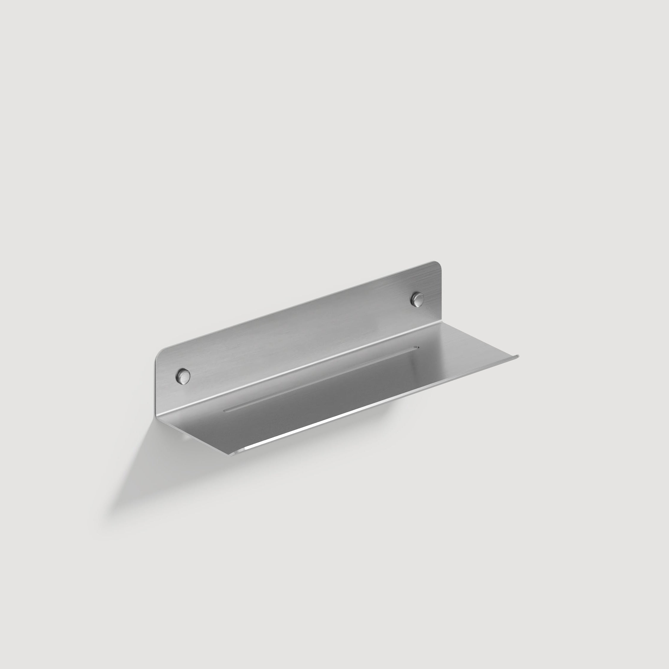Metal bracket on a light background