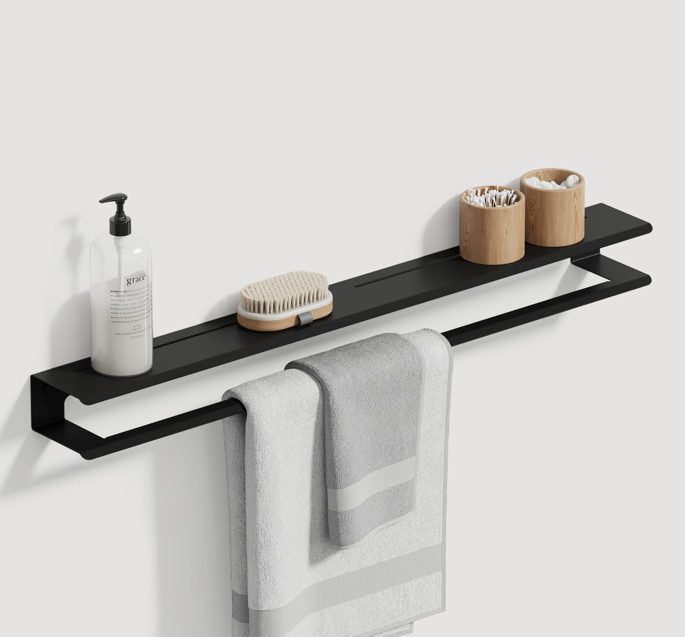 Layer long towel holder