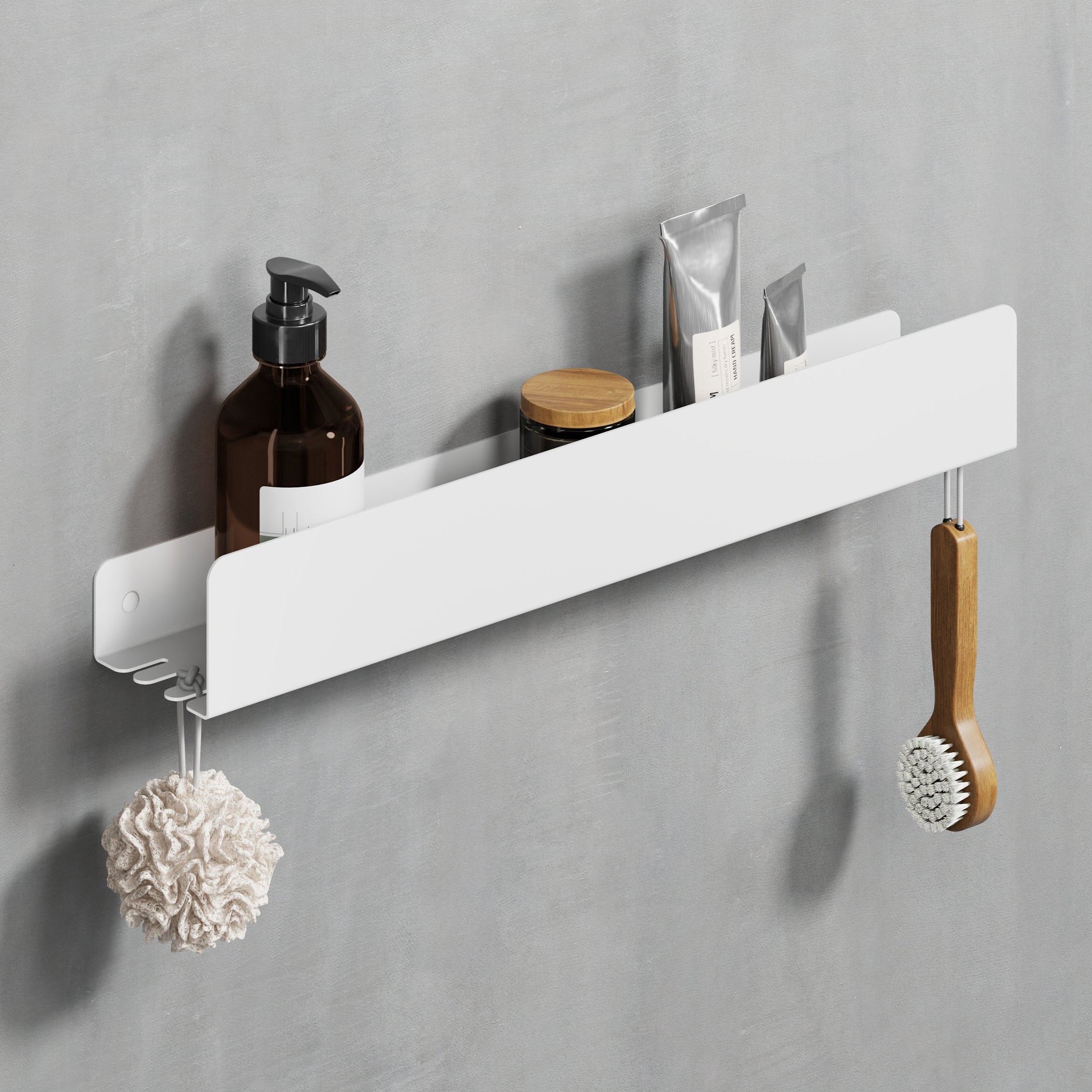 20" shower shelf 