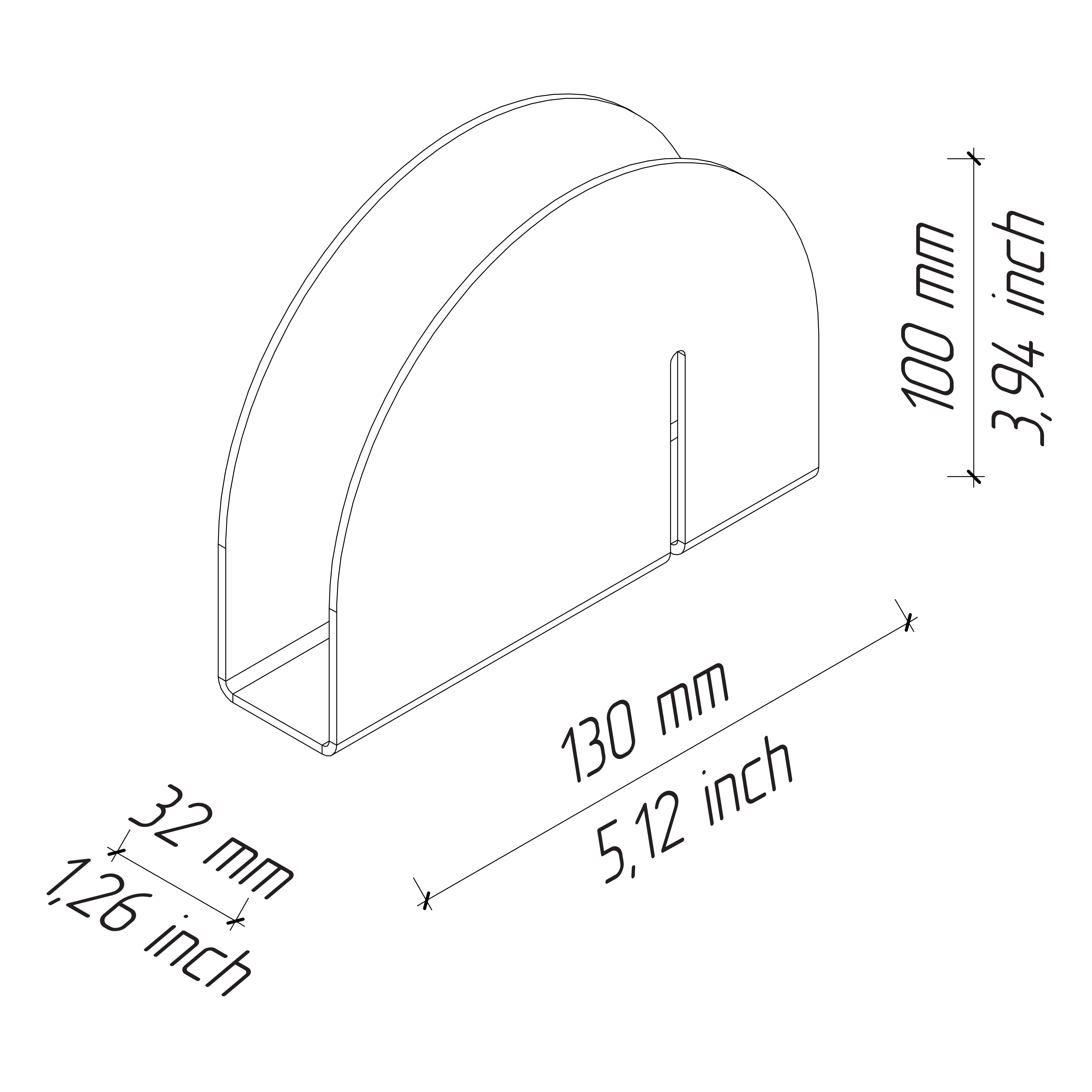 napkin holder drawing