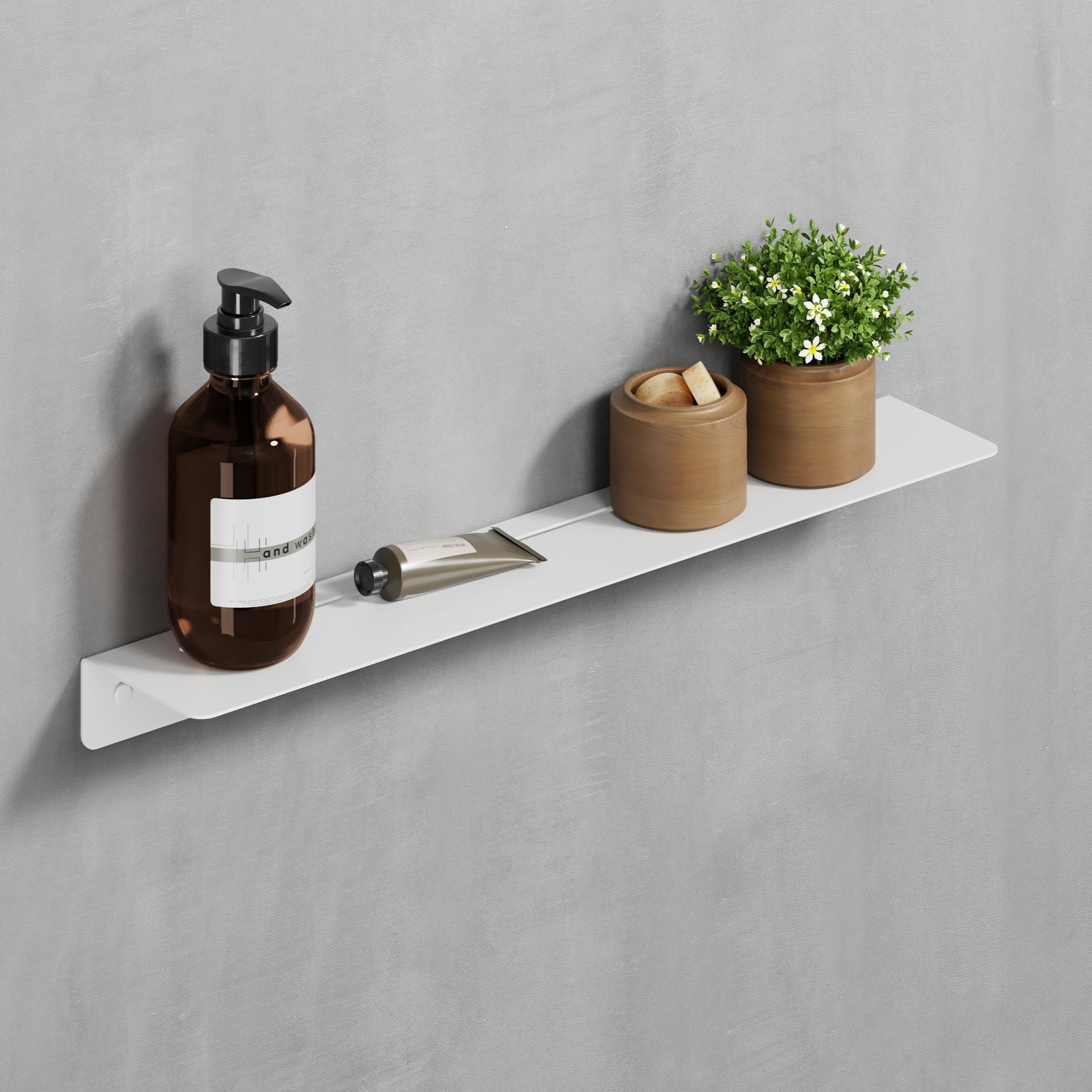 wall steel shelf 20"